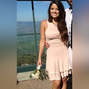 ALC dress light pink size small